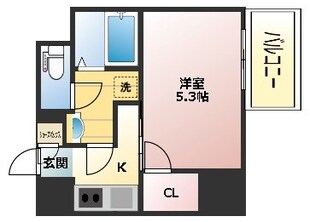 フォーリアライズ昭和南通1の物件間取画像